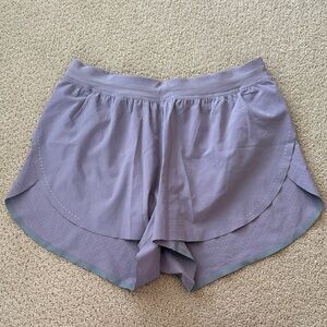lululemon athletica Fast and Free Lavender Athletic Shorts
